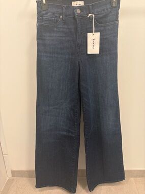 FRAME Denim Women’s Le Slim Palazzo High-Rise Jeans